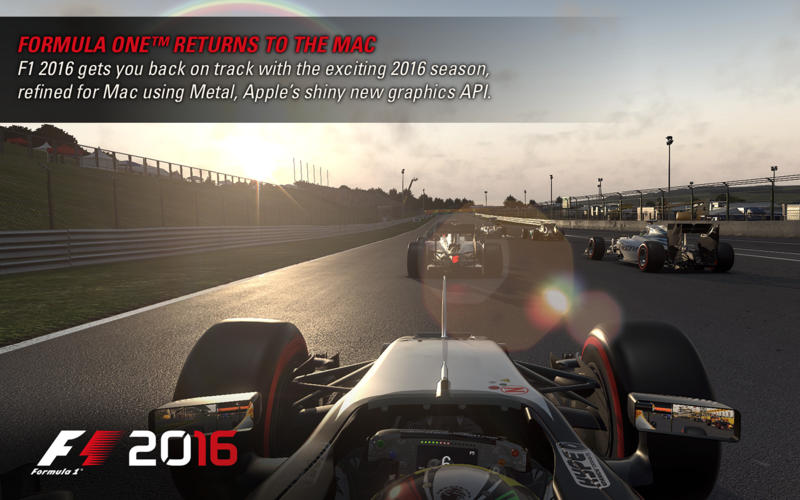 F1 2016 – Đua xe F1 đỉnh cao trên Mac