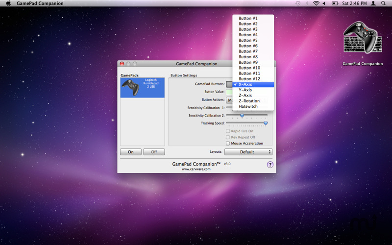 GamePad Companion - Tối ưu tay cầm chơi game trên Mac