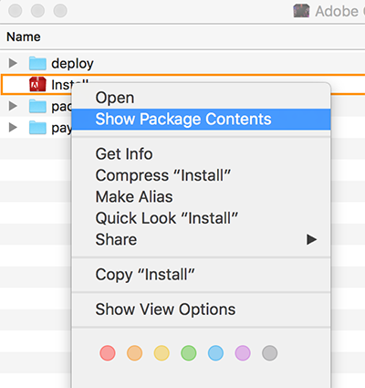 show-package-contents Adobe XD – Công cụ thiết kế UI/UX chuyên nghiệp