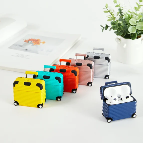 Luggage Box Airpods Case Protect Your Airpods in Style for ...