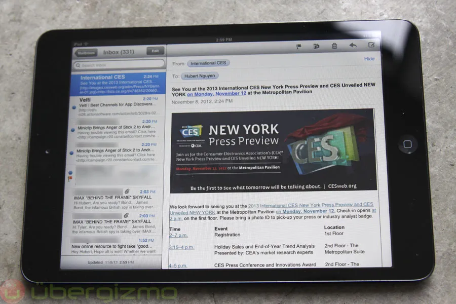 iPad mini 1 Review (2012) | Ubergizmo