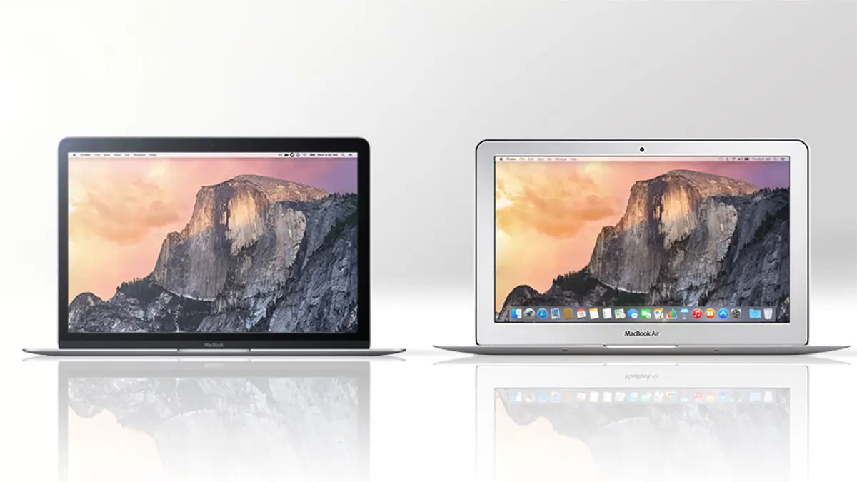 New 12-in MacBook vs. 11-in MacBook Air (2015)