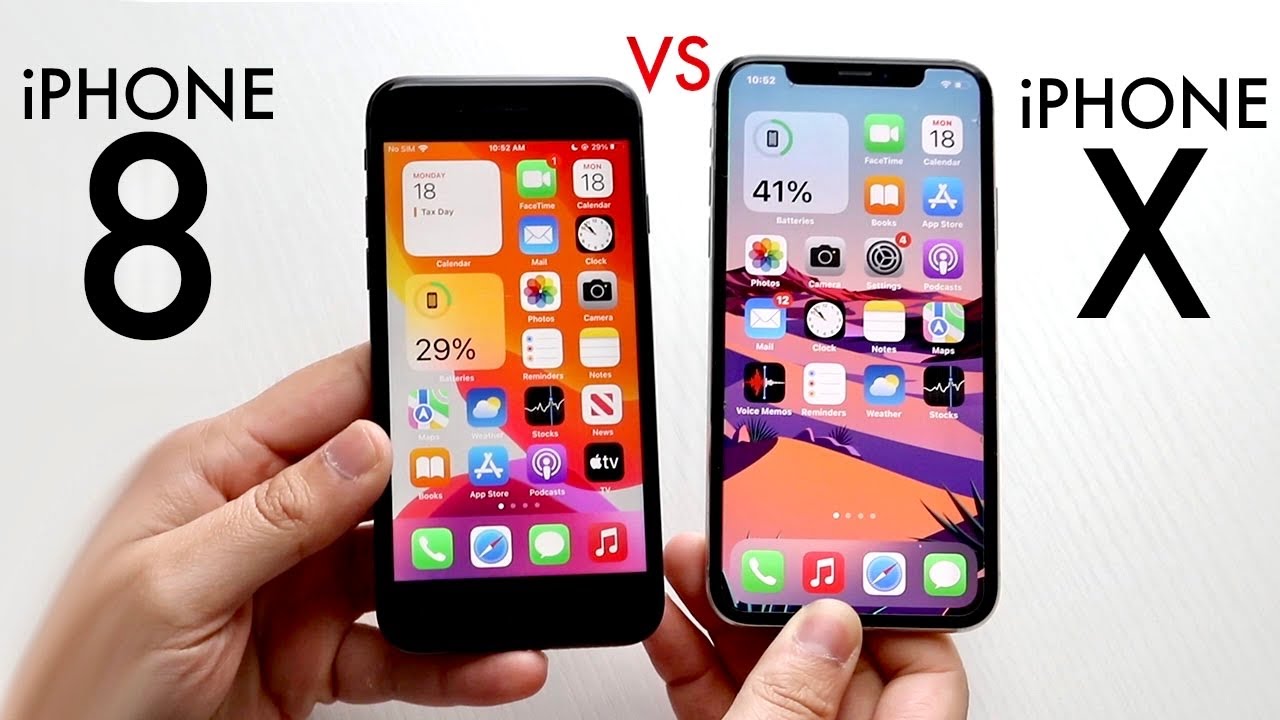 iPhone X Vs iPhone 8 In 2022! (Comparison) (Review)