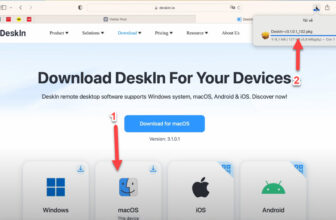 Tải và cài đặt DeskIn trên MacBook/iMac (macOS)