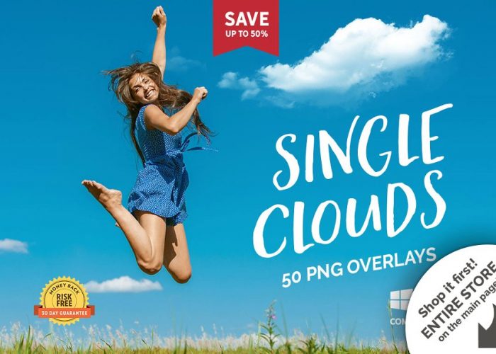 50 Single Clouds Photo Overlays – 50 mẫu hình ảnh trời, mây chất lượng cao 50 Single Clouds Photo Overlays – 50 mẫu hình ảnh trời, mây chất lượng cao