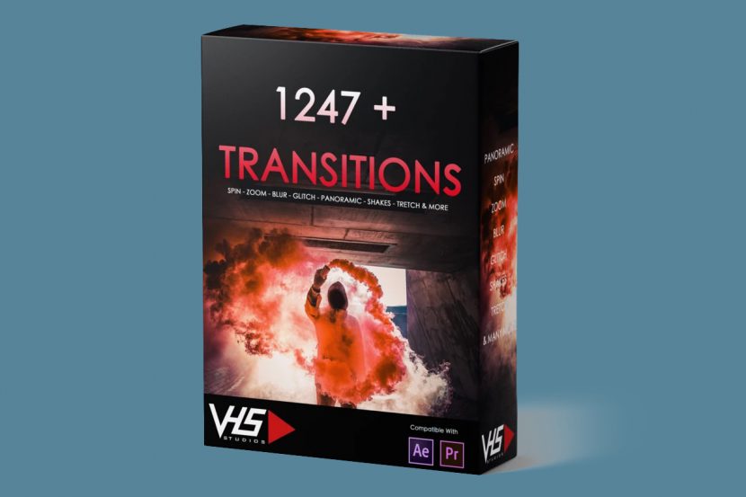 VHS® 1247+ Transitions Package – 1247 hiệu ứng chuyển cảnh
