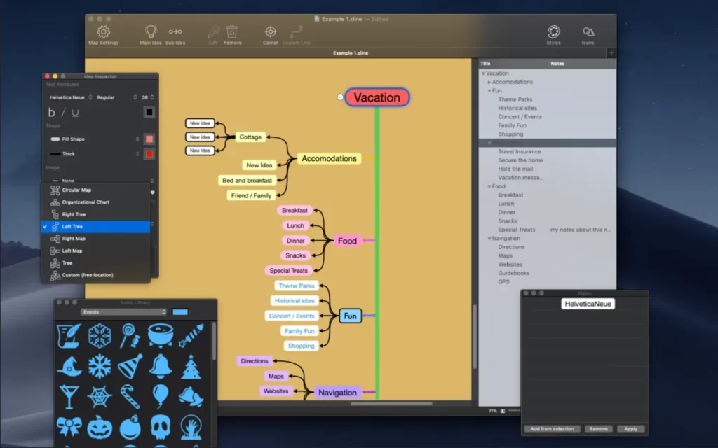 VisuMind – Công cụ vẽ sơ đồ tư duy gọn nhẹ