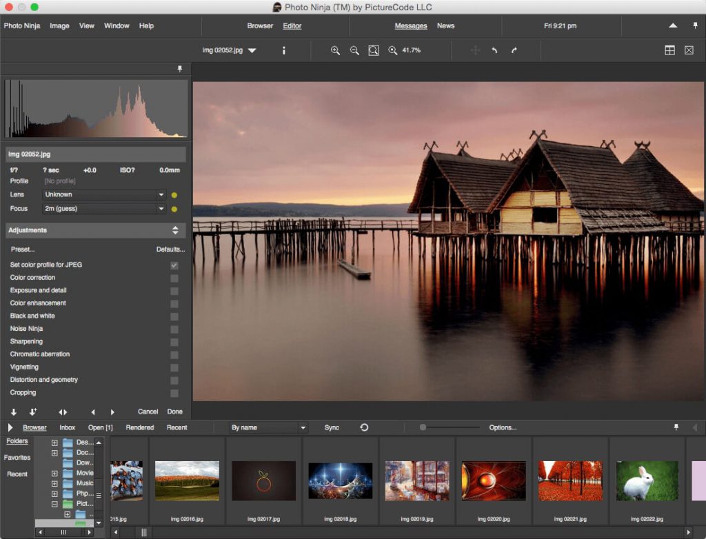 PhotoNinja – Công cụ chỉnh sửa và chuyển đổi ảnh Raw gọn nhẹ