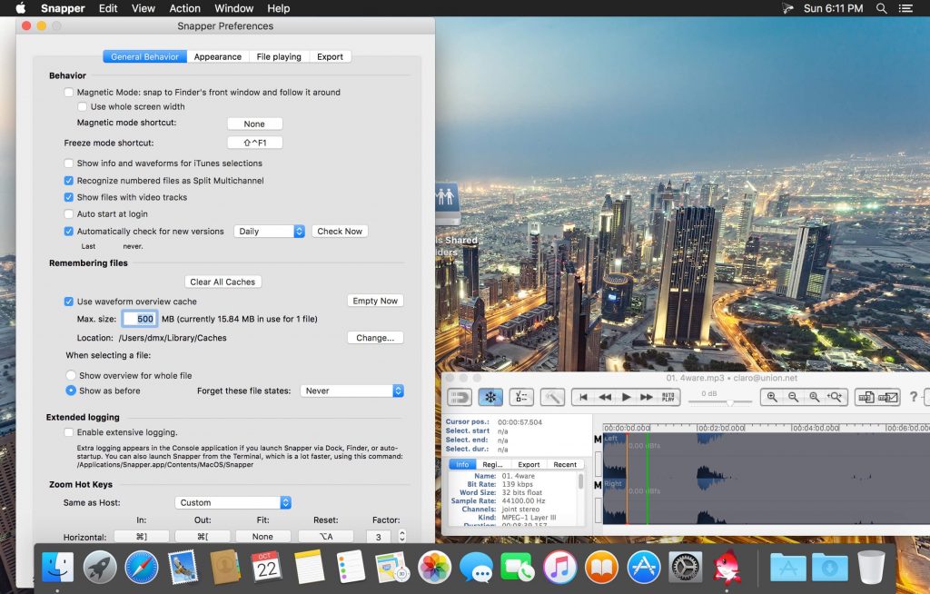 Snapper – Xem và chỉnh sửa File âm thanh trực tiếp trên Finder của Mac