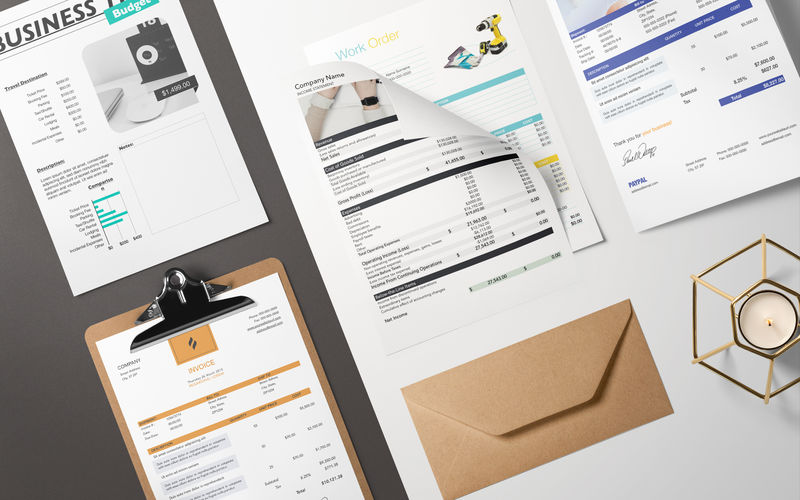 DesiGN for Numbers – Templates – Mẫu template cho Numbers