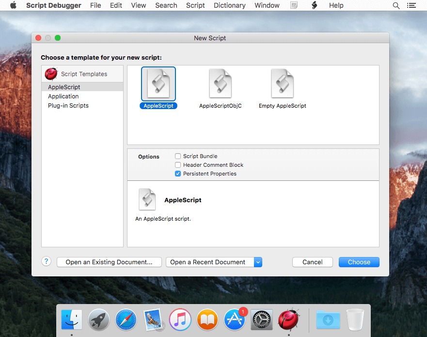 Script Debugger – Trình Debugger AppleScripts cho lập trình viên