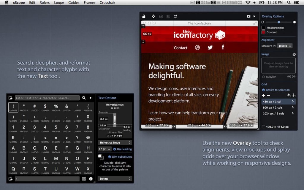 1524117380_xscope_01-1024x640-1 xScope – Đo kích thước, lấy mã màu mọi chỗ trên màn hình