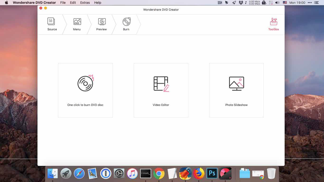 Wondershare DVD Creator – Ứng dụng biên tập, ghi DVD