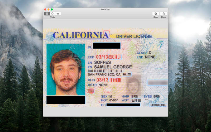 Redacted – Phần mềm che, tạo ảnh censored