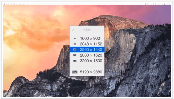 Resolutionator – Tuỳ chỉnh độ phân giải màn hình trên Mac