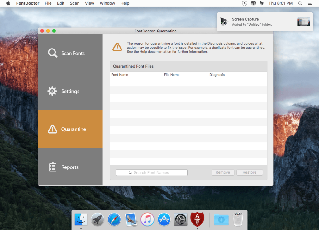 FontDoctor – Công cụ chuẩn đoán và sửa lỗi Font trên Mac