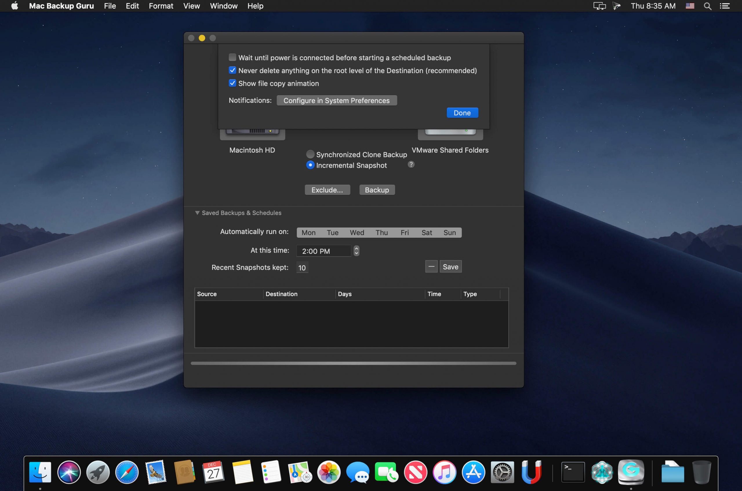 Mac Backup Guru – Phần mềm Backup macOS chuyên dụng
