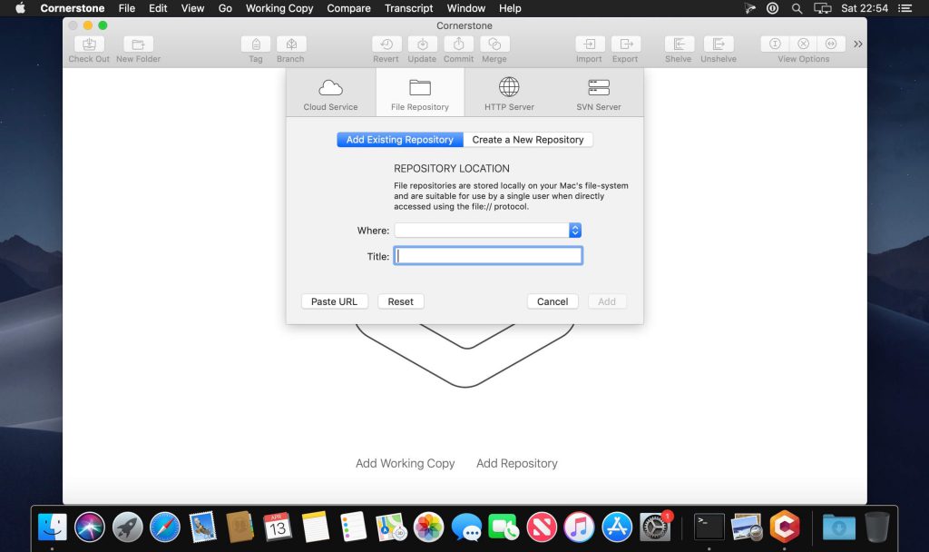 Cornerstone – Công cụ quản lý Subversion dành cho DEV