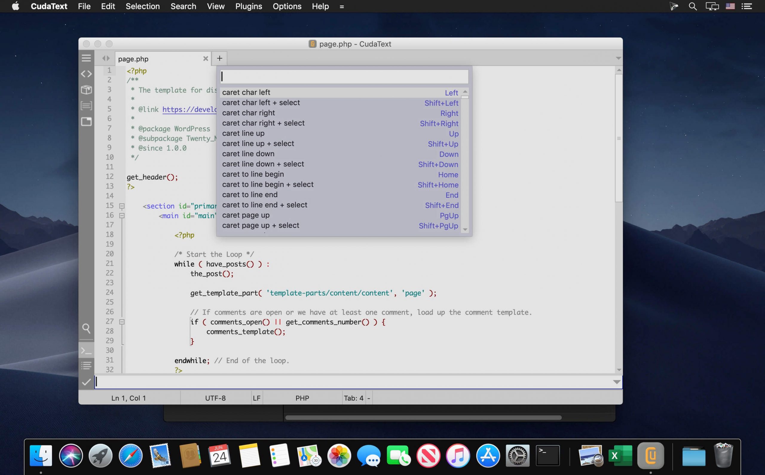CudaText- Code editor chuyên nghiệp trên Mac