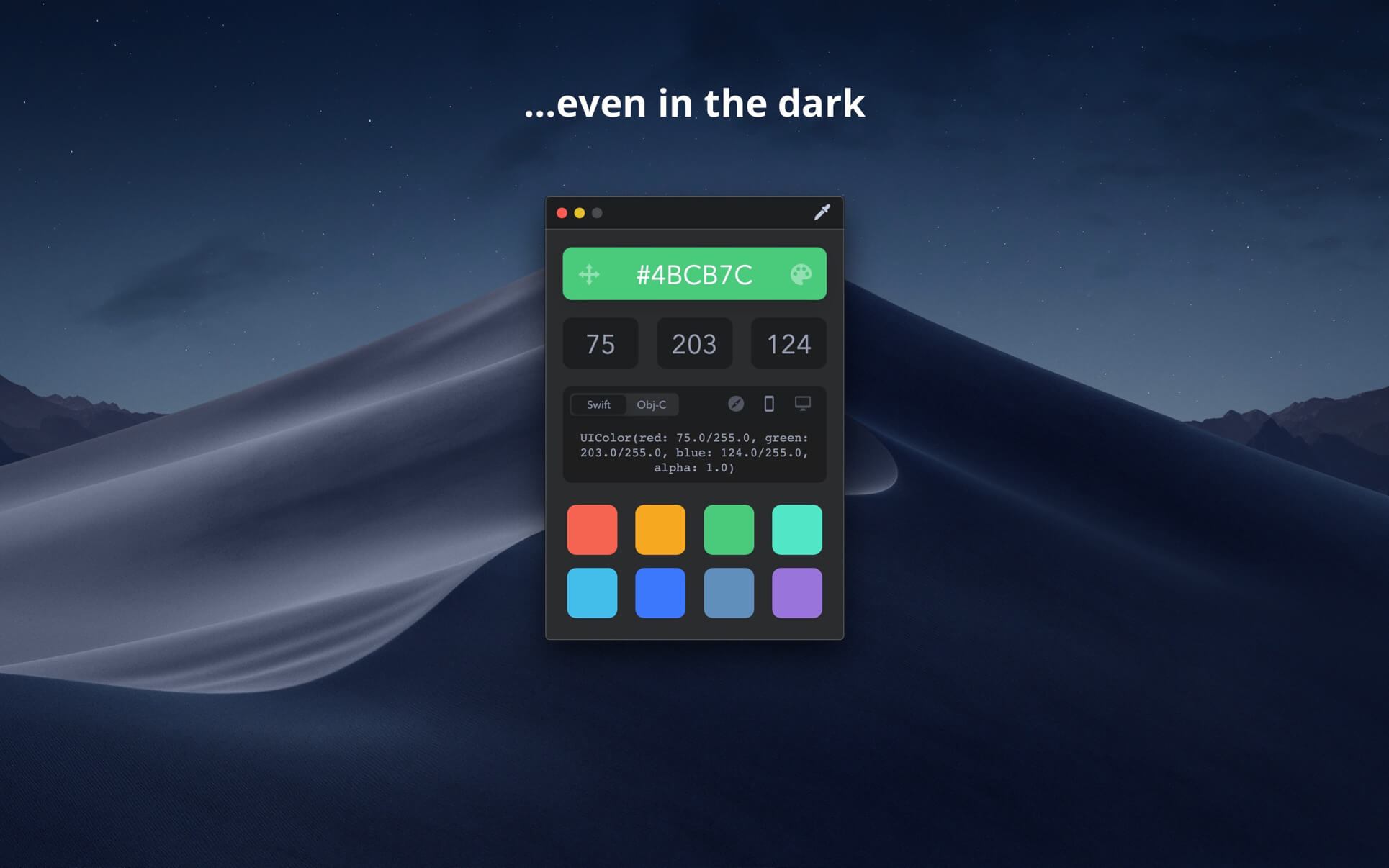 Drop – Lấy mã màu ở bất kỳ nơi đâu