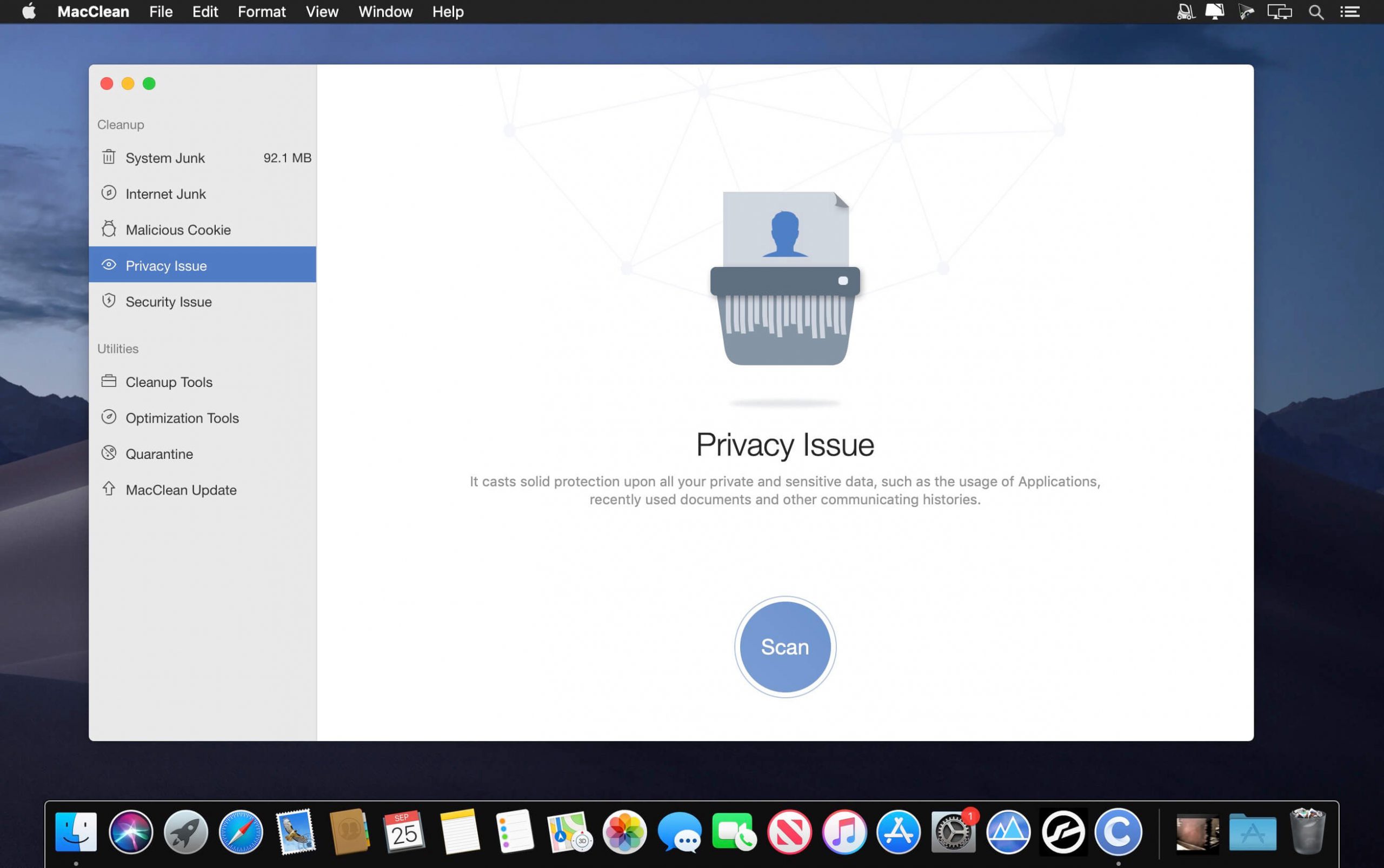 MacClean – Công cụ dọn dẹp hệ thống gọn nhẹ