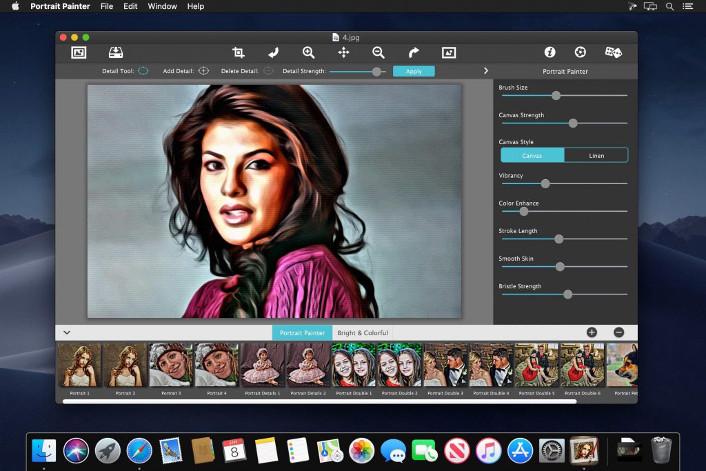 JixiPix Portrait Painter – Chuyển ảnh chụp sang tranh sơn dầu dễ dàng
