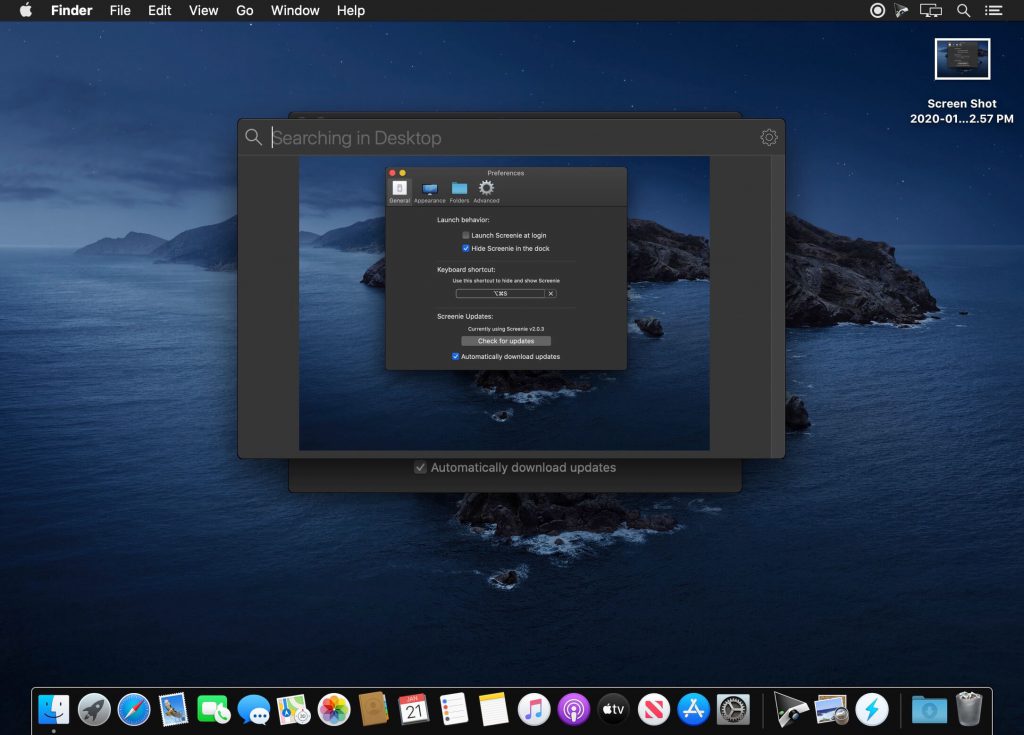 [Free] Screenie – App nhỏ giúp quản lý ảnh chụp màn hình rất hay