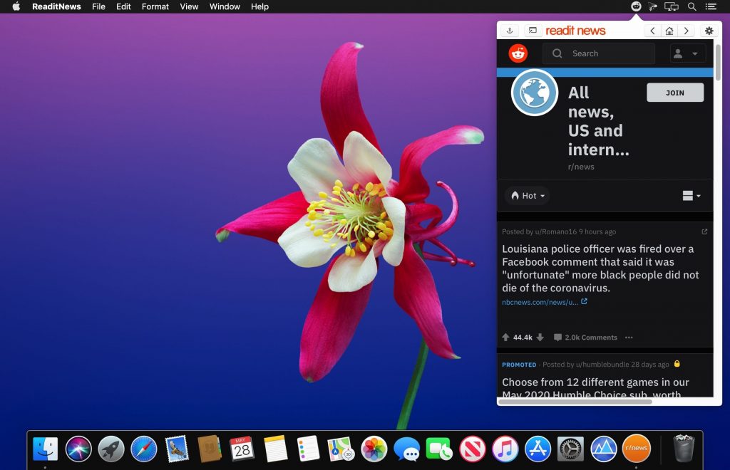 Readit News – App duyệt Reddit ngay trên Menubar