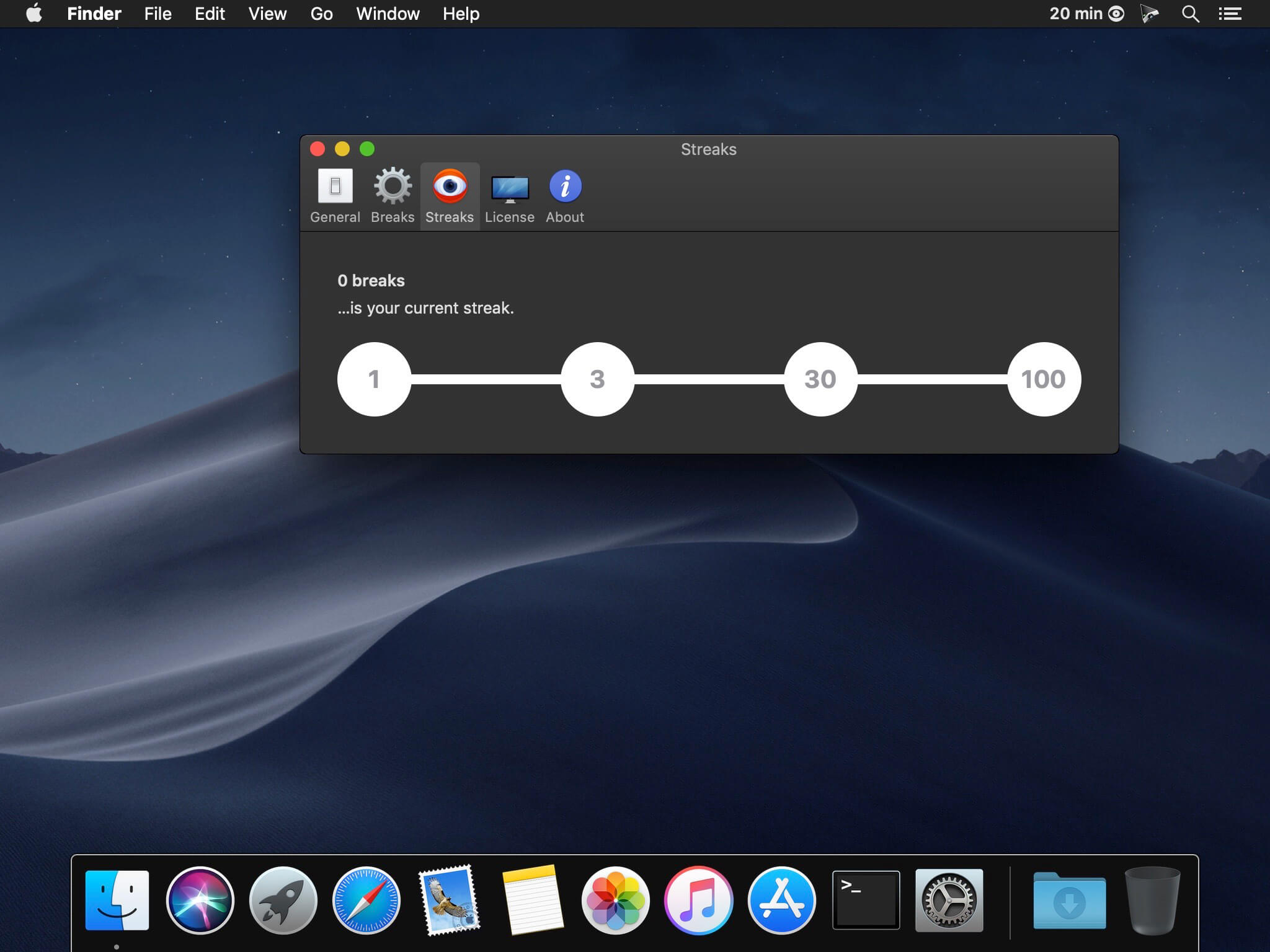 Breaks for Eyes – Ứng dụng nhắc nhở nhìn xa bảo vệ mắt