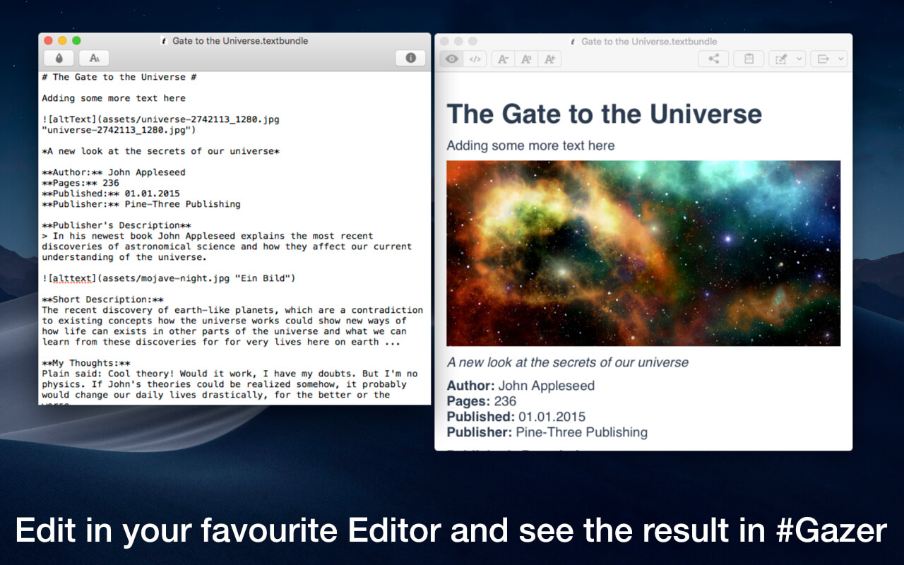 1596947282_gazer_02 #Gazer – Trình soạn thảo và xem trước Markdown chuyên dụng