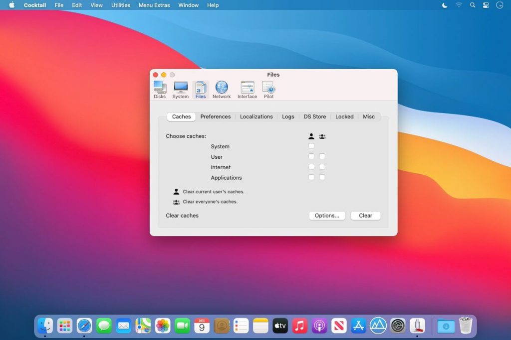 1607527242_cocktail_03-1024x683-1 Cocktail Big Sur Edition – Trình dọn dẹp, tối ưu, sửa lỗi macOS
