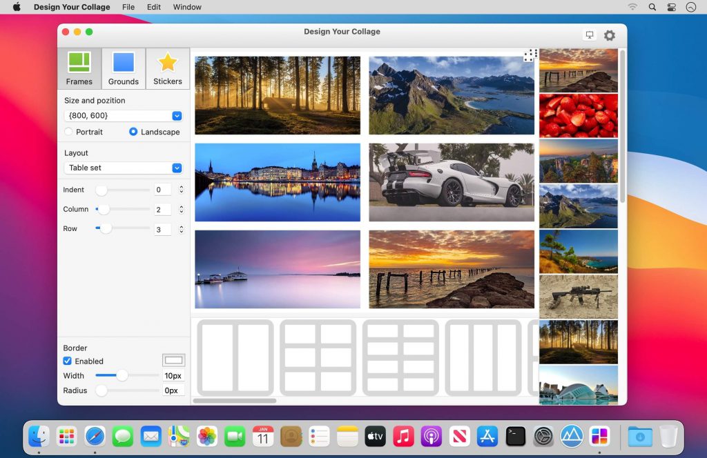 Design Your Collage – Tạo khung ghép nhiều ảnh dễ dàng