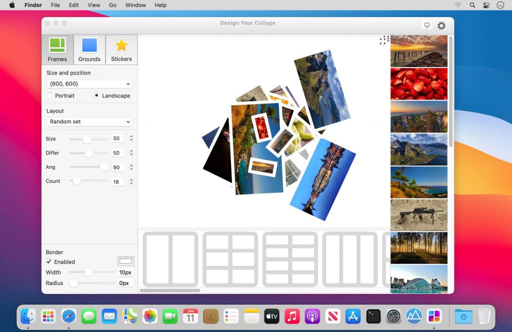 Design Your Collage – Tạo khung ghép nhiều ảnh dễ dàng