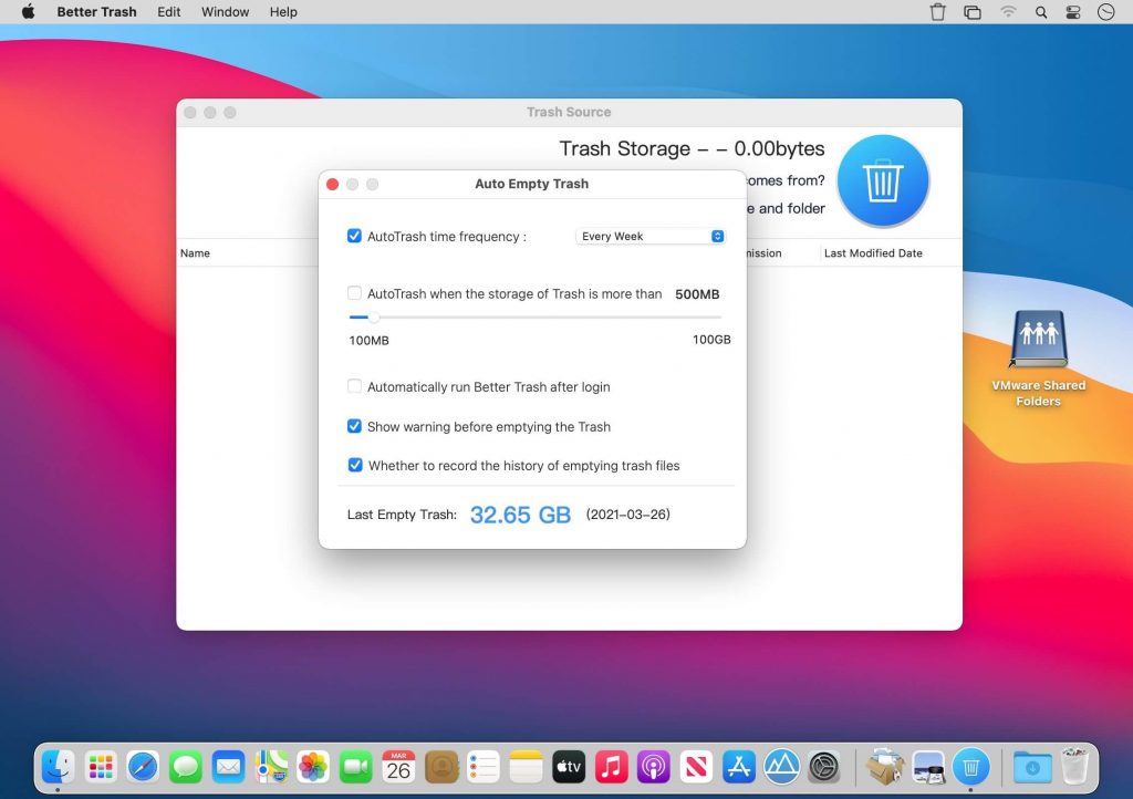 Better Trash – Dọn sạch file cứng đầu trong thùng rác