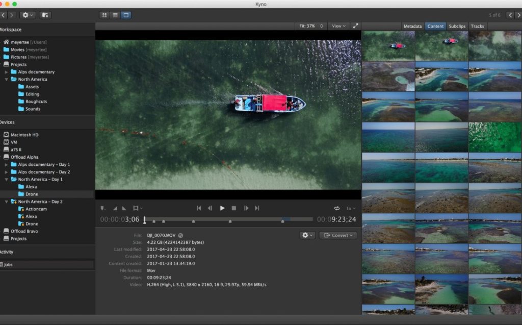 Kyno Premium- Trình quản lý đa phương tiện chuyên nghiệp