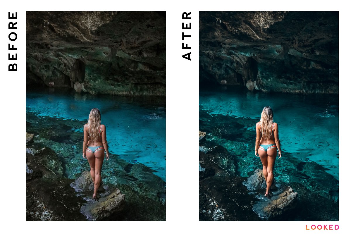 20 Professional Teal & Orange LUTS – 20 Preset lọc màu dành cho Photoshop