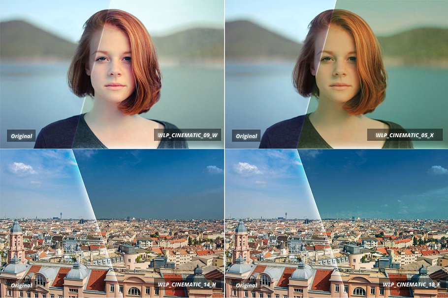 3d Luts – Cinematic Film Looks vol 1 – 25 Luts 3D màu đẹp