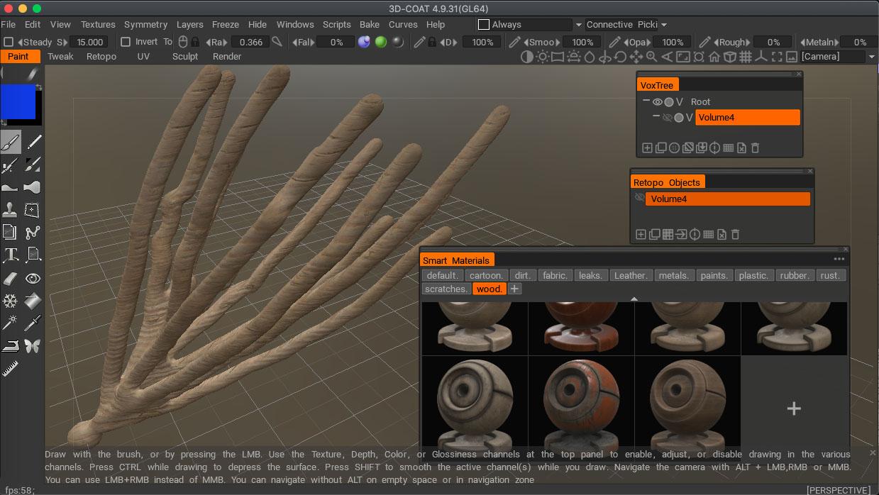 3dcoat4 3D-Coat – Phần mềm thiết kế các vật thể và nhân vật 3D