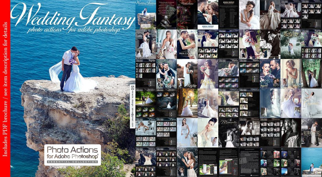 Actions for Photoshop / Wedding – Bộ Action chuyên cho ảnh cưới