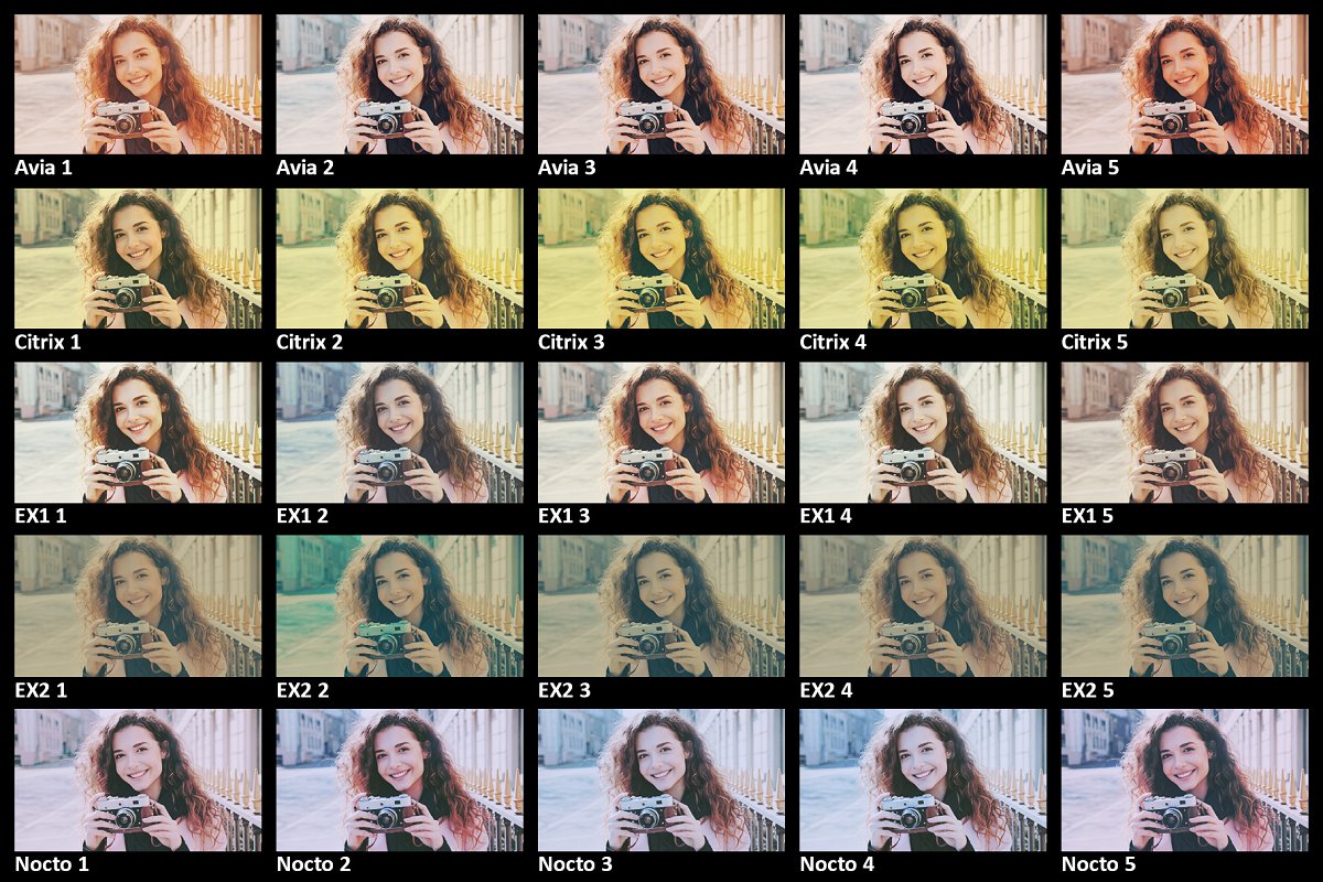 50-lomography-lightroom-presets-luts-1 50 Lomography Lightroom Presets – 50 Preset chỉnh màu cực chất