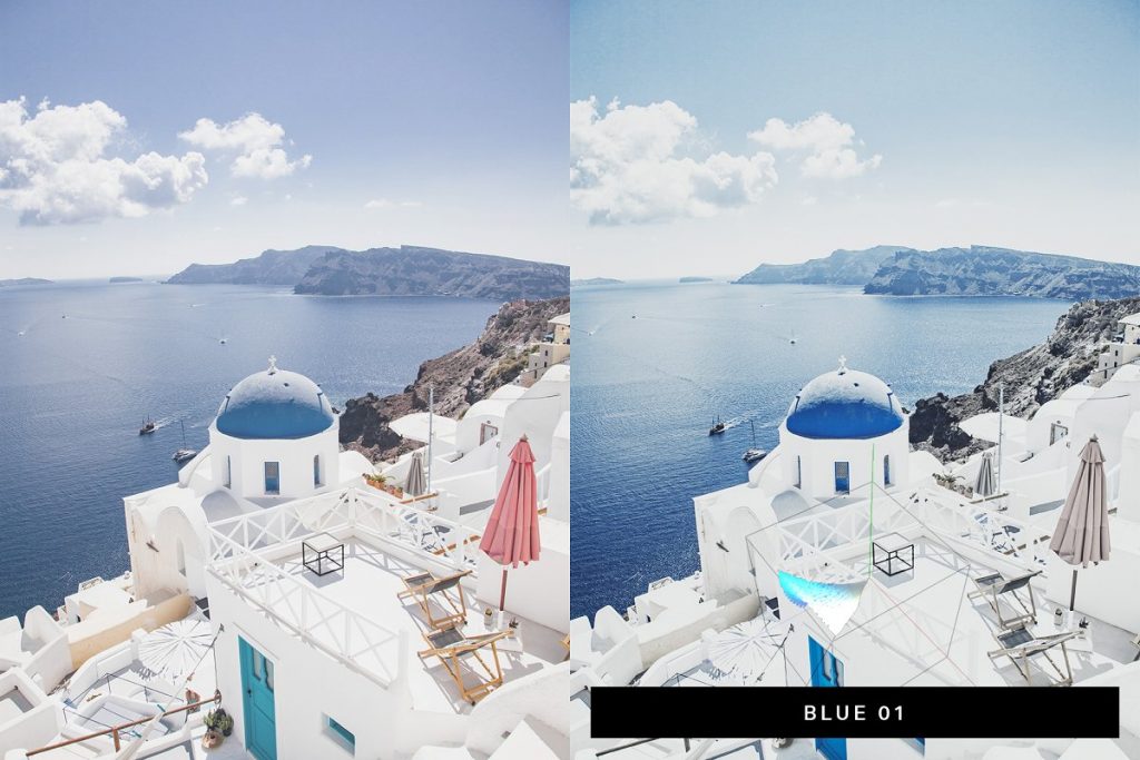 50 Santorini Lightroom Presets LUTs – 50 LUTs chỉnh màu