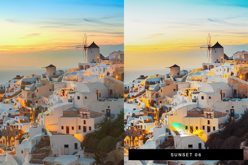 50 Santorini Lightroom Presets LUTs – 50 LUTs chỉnh màu