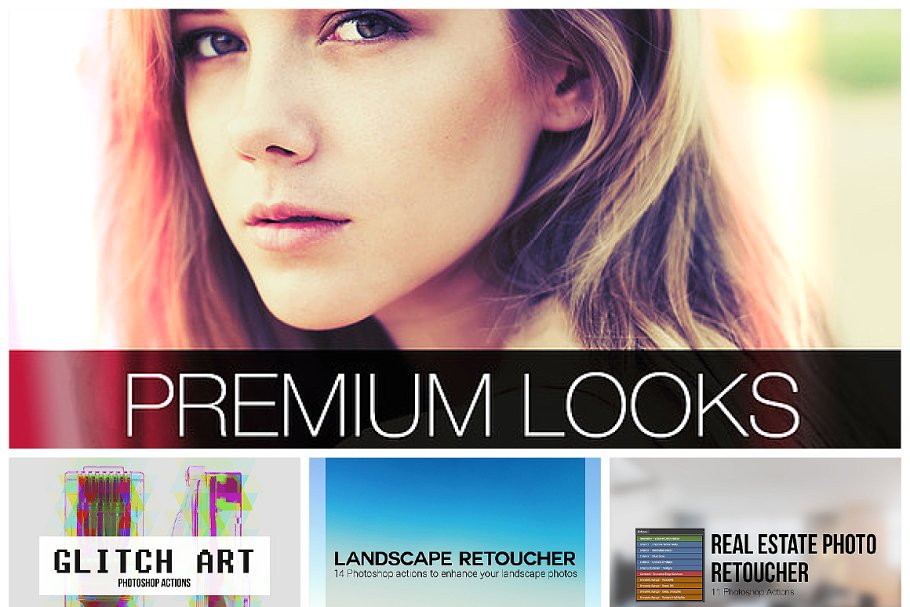 500+ Photoshop Action Bundle for Photographers – Bộ sưu tập khủng hơn 500 Action từ Creativemarket