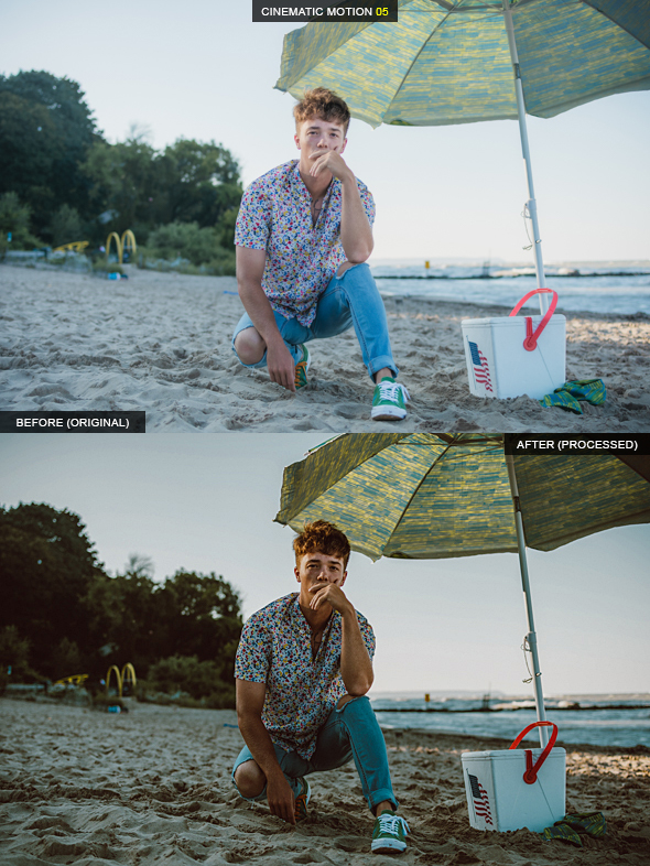 8 Cinematic Motion Lightroom Presets – 8 Preset màu cực đẹp cho Lightroom