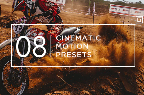 8 Cinematic Motion Lightroom Presets – 8 Preset màu cực đẹp cho Lightroom