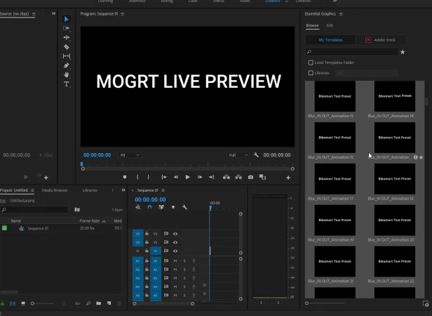 800 Text Presets for Premiere Pro & After effects – V7 – 800 Text Presets cho dân Premiere Pro & After effects