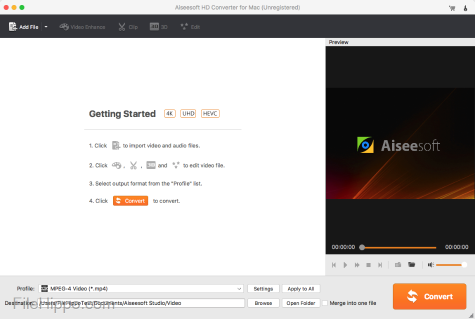 Aiseesoft HD Video Converter – Công cụ chuyển đổi định dạng video