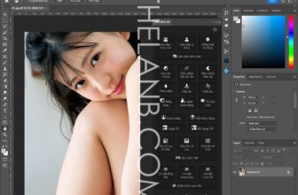 Plugin DMX Retouch cho photshop Ảnh Chân Dung Tiếng Việt