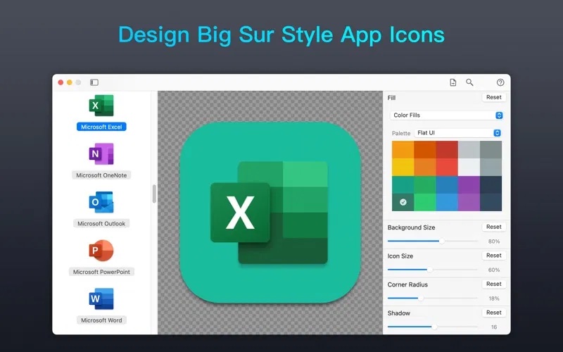 Acon – Tạo icon phong cách Big Sur