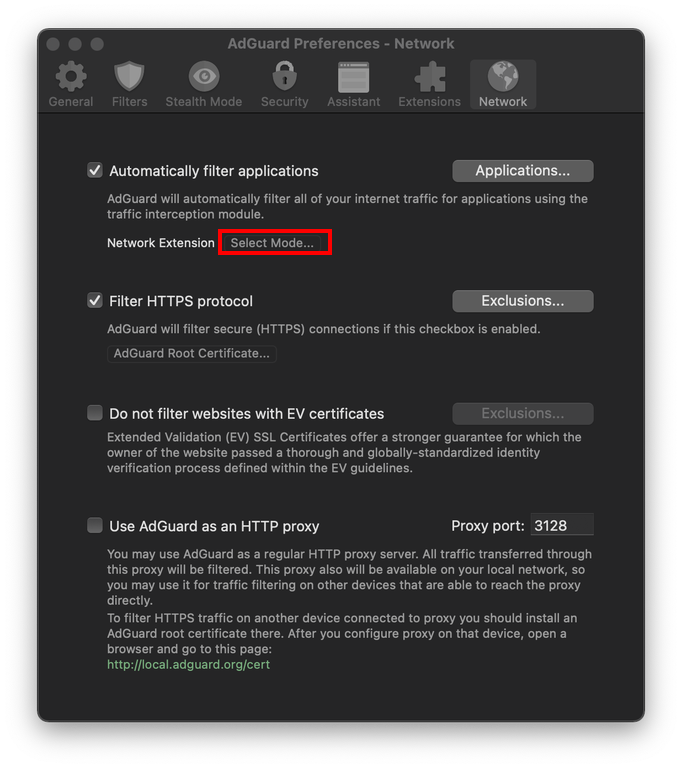 adguard_big_sur_1 Sửa lỗi “Adguard won’t work correctly” khi cài trên Big Sur trở lên
